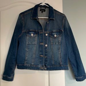 R JEANS jean jacket. Sz L